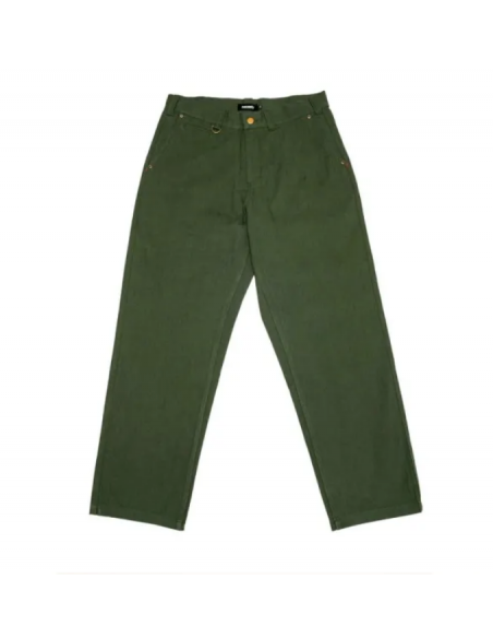 Theories Brand Herringbone Hunting Trousers dark green