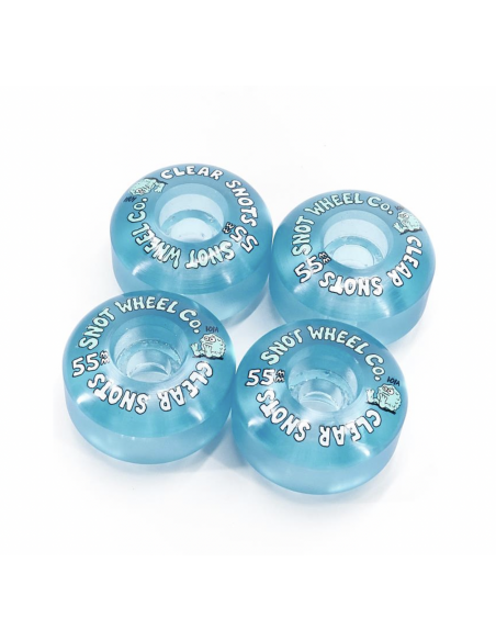 Snot Wheels Clear Snot Blue 55mm