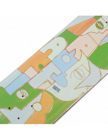 Traffic Skateboards Hiroki Faces deck