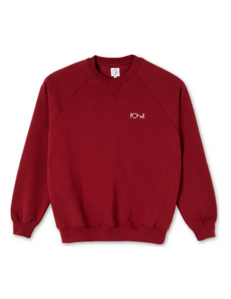 Polar Skate co Default crewneck Rich Red