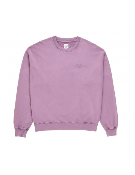 Polar Skate co Garment Dye Sweatshirt Purple