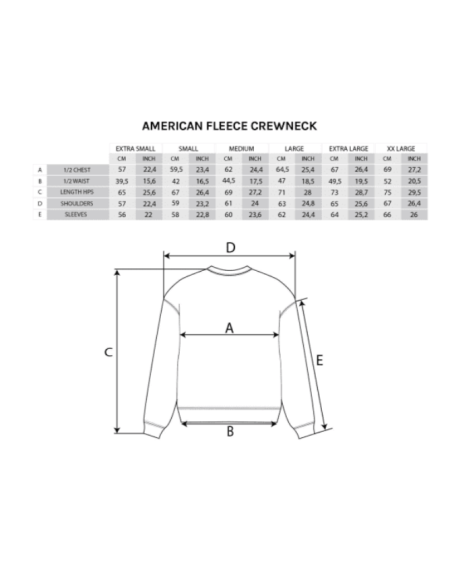 Polar Skate co Skatelife Crewneck Royal Blue