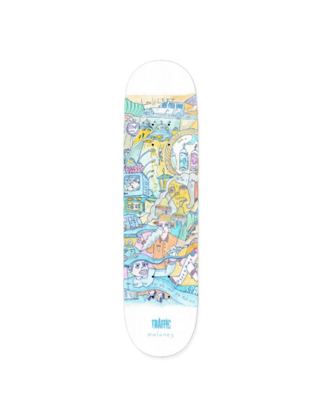 Traffic Skateboards Scramble Crossing Luke Malaney promodel