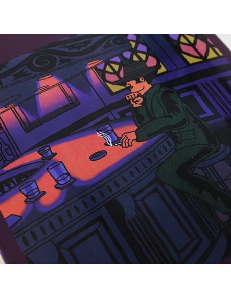 Skateboard Cafe Barfly deck Purple