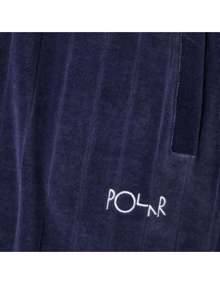 Polar Skate co Velour Sweatpants Rich Navy