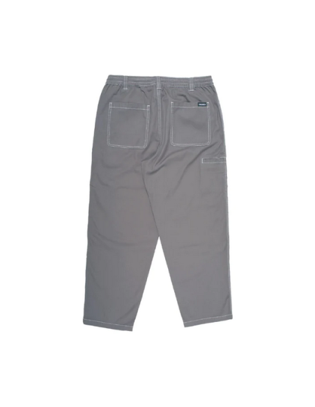 Theories Brand Stamp Lounge pants Light Grey Contrast stitch