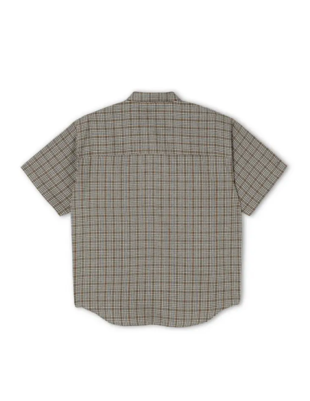 Polar Skate co Mitchell Flannel shirt brown