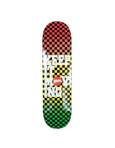 Hopps Skateboards KIM Ckeckered Fade deck
