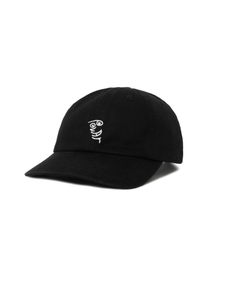 Polar Skate co Face Logo Cap Black