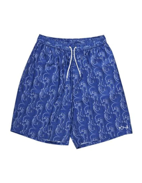 Polar Skate co Art Swim Shorts Blue