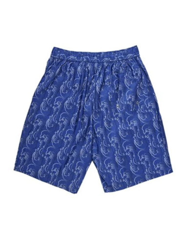 Polar Skate co Art Swim Shorts Blue