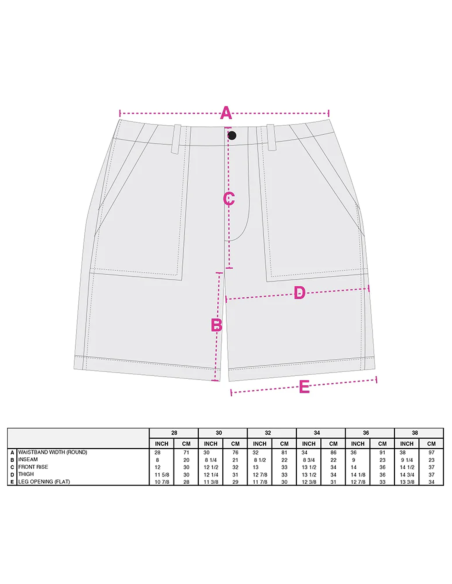 Quasi Skateboards Murmur Corduroy Short orange