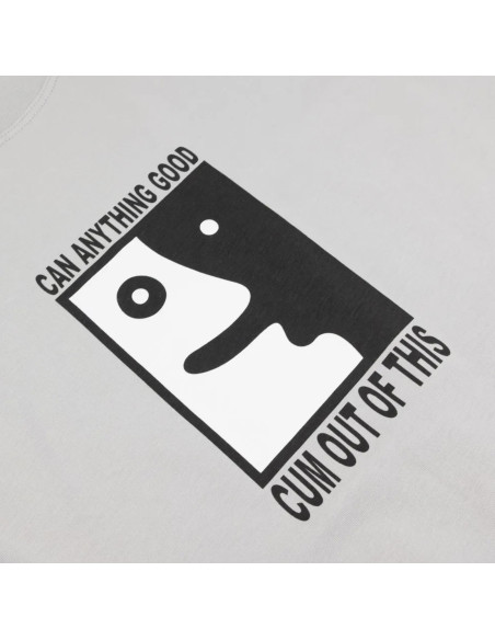 Polar Skate co Anything Good Tee Silver Grey