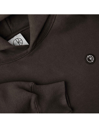 Polar Skate co Patch Hoodie Chocolate