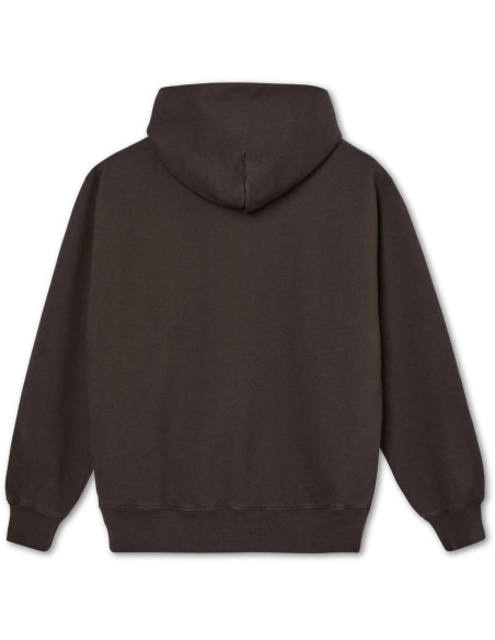 Polar Skate co Patch Hoodie Chocolate