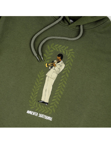 Magenta Skateboards Miles Hoodie Khaki