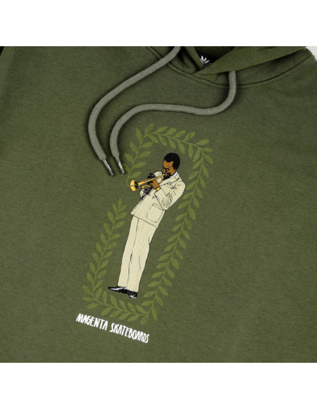 Magenta Skateboards Miles Hoodie Khaki