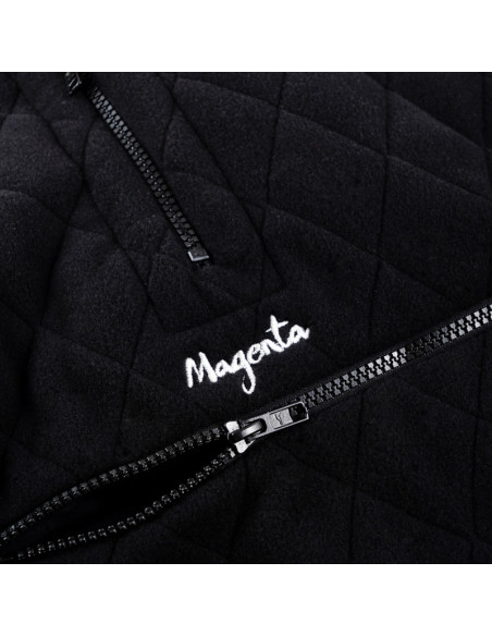 Magenta Skateboards Lunar Quilted Highneck Black