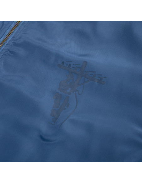 Passport Skateboards Line Worx Freight jacket Airforce Blue
