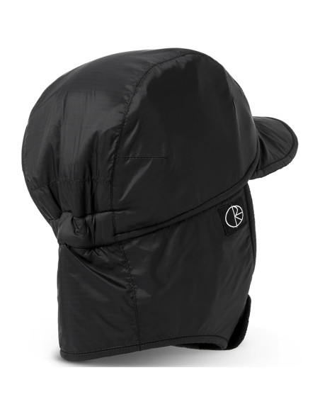 Polar Skate co Luke Flat Cap Ripstop Black