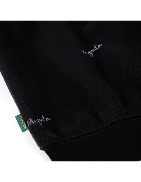Magenta Skateboards Loop Fleece Crewneck Black