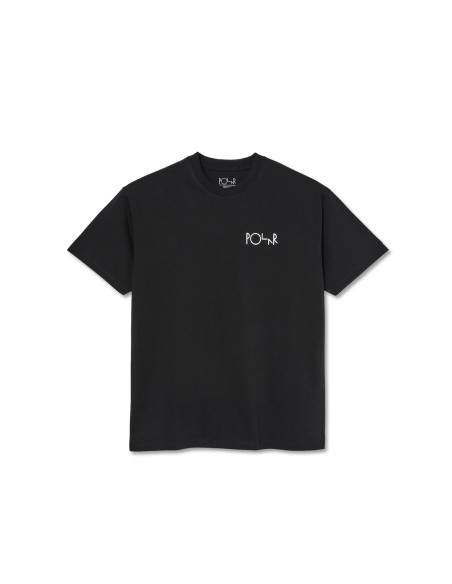 Polar Skate co Stroke Logo Tee Black