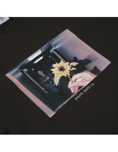 Polar Skate co Flower Tee Chocolate