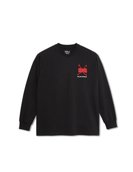 Polar Skate co Welcome to the new age L/S Black
