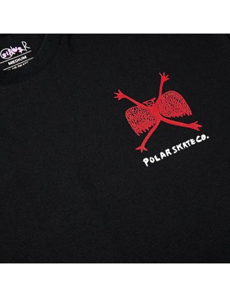 Polar Skate co Welcome to the new age L/S Black