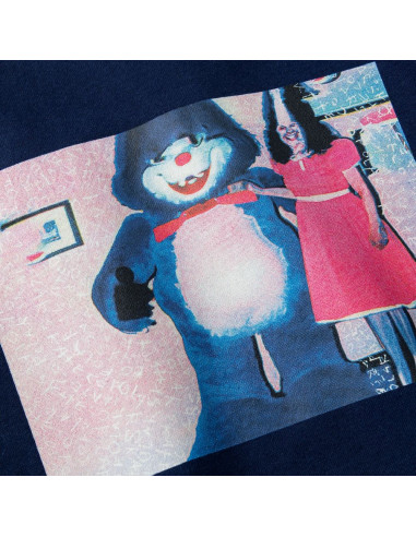 Polar Skate co Pink Dress Tee Dark Blue