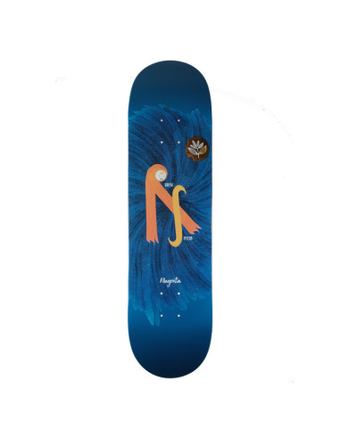 Magenta Skateboards Initials deck