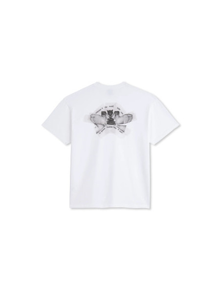 Polar Skate co Welcome 2 The World Tee White