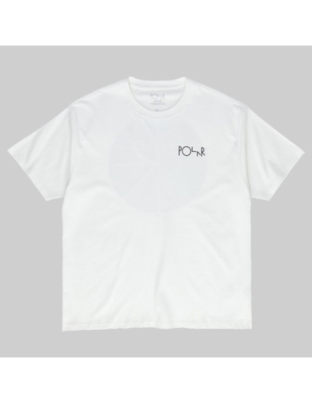Polar Skate co Klez Fill Logo tee White/Blue