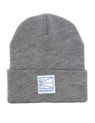 Rassvet Logo Patch Beanie Grey