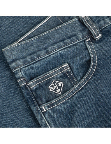 Polar Skate co '89! Pants - Blue Wash