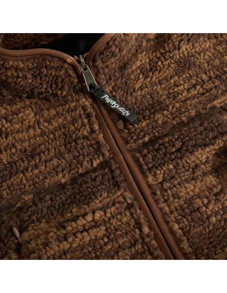 Polar Skate co Kiko Jacket - Red Brown