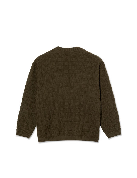 Polar Skate co Alex Sweater Brown