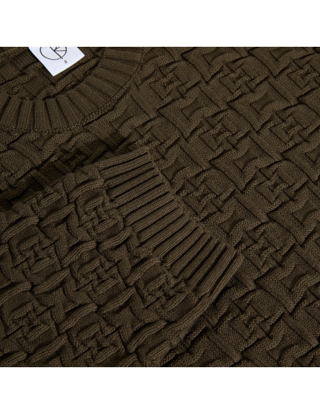 Polar Skate co Alex Sweater Brown