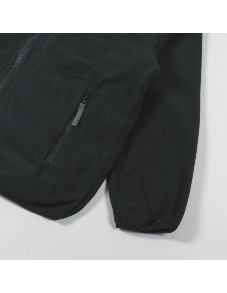 Polar Skate Co. Basic Fleece Jacket Black