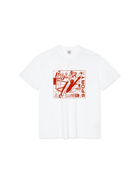Polar Skate co Clubb Inc tee White