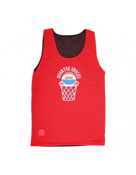 Hopps X Quartersnacks Mesh Jersey Reversible Black/Red