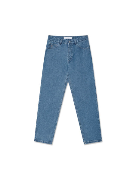 Polar Skate co 92! Pants Denim Mid Blue