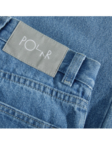 Polar Skate co 92! Pants Denim Mid Blue