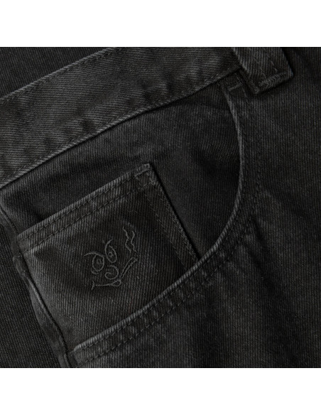 Polar Skate co 92! Pants Denim Pitch Black