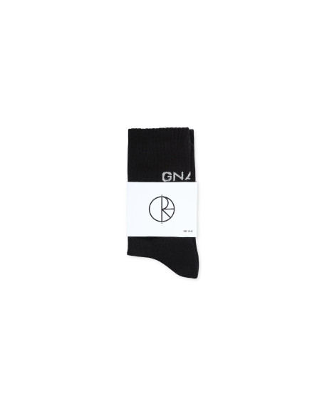 Polar skate co Gnarly Huh socks black