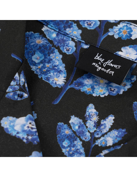 Magenta Skateboards X Blue Flowers Collab Shirt