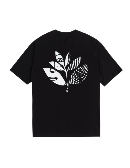 Magenta Skateboards Femme Tee Black