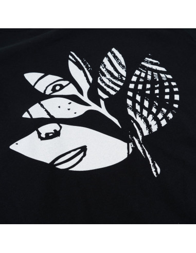 Magenta Skateboards Femme Tee Black