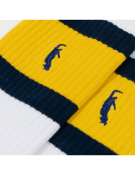 Magenta Skateboards PWS Stripe socks Yellow