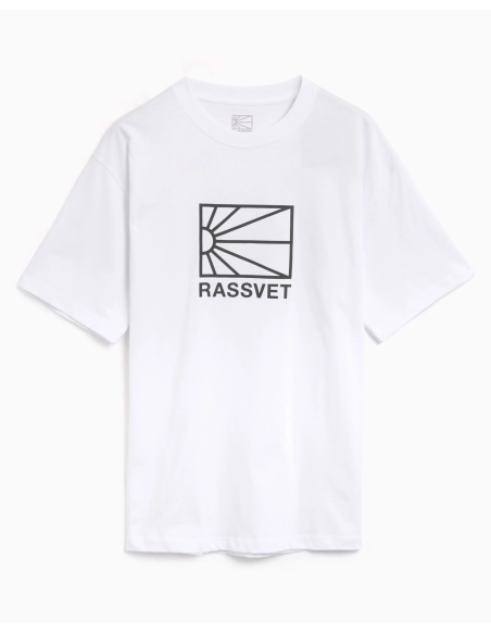 Rassvet Sun Logo tee white
